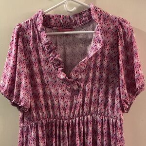 Simply Southern Pink Maxi Dress